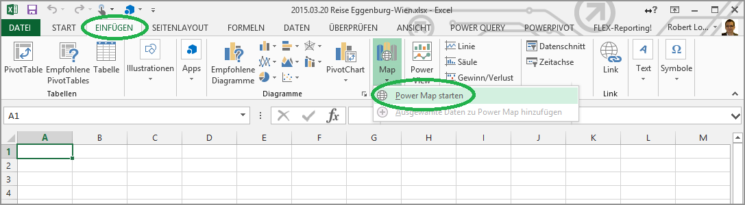 10 Power Map Start