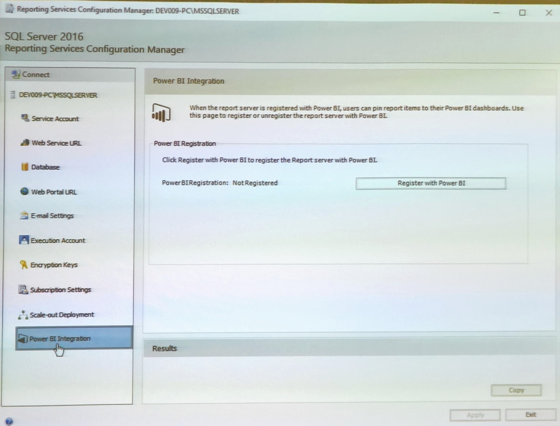 sql-2016-reporting-services-pin-to-power-bi-settings