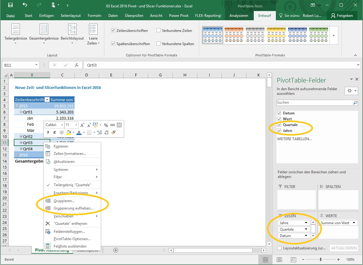 03-3 Pivot Analyse mit Zeit-Gruppierung