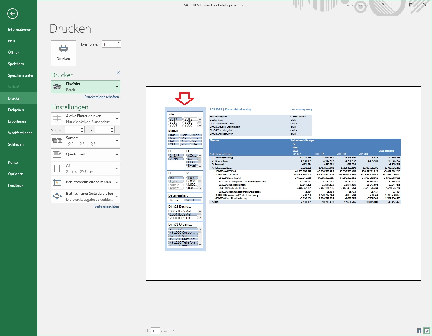 Excel dynamischer Druckbereich 02
