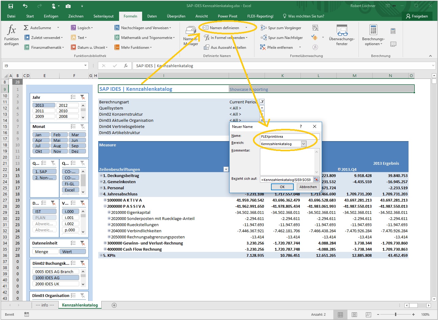 Dynamischer Druckbereich in Excel-Pivotberichten mit ...