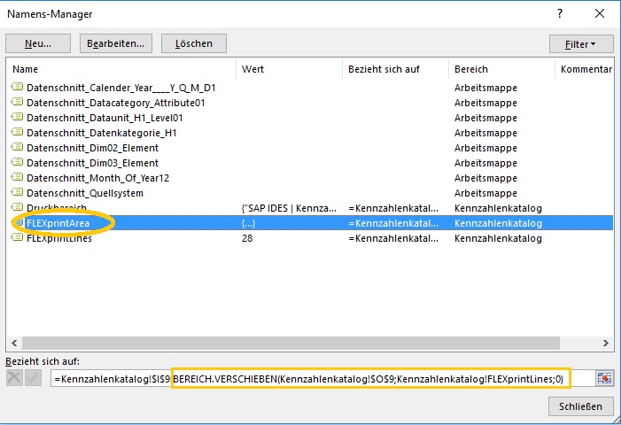 Excel dynamischer Druckbereich 08